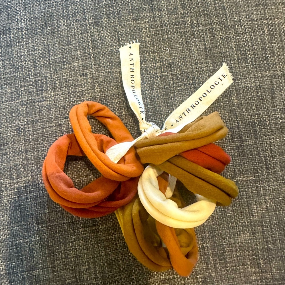 Anthropologie Hair Tie Set - Multicolor